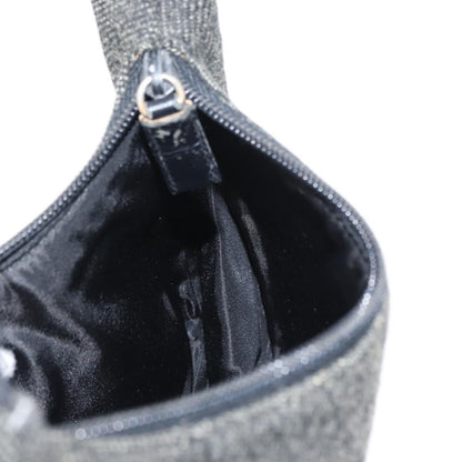 Prada Re-Edition 2000 Hobo Wool, GRAY, WOOL, Handbag