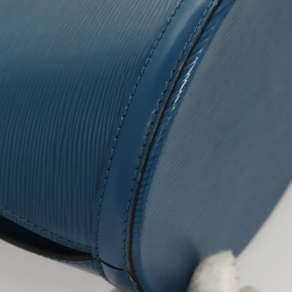 Louis Vuitton Cluny Shoulder Bag Epi Leather, BLUE, LEATHER, Shoulder bag