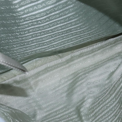 Prada Side Pocket Tote Nylon, BLUE, NYLON, Tote bag