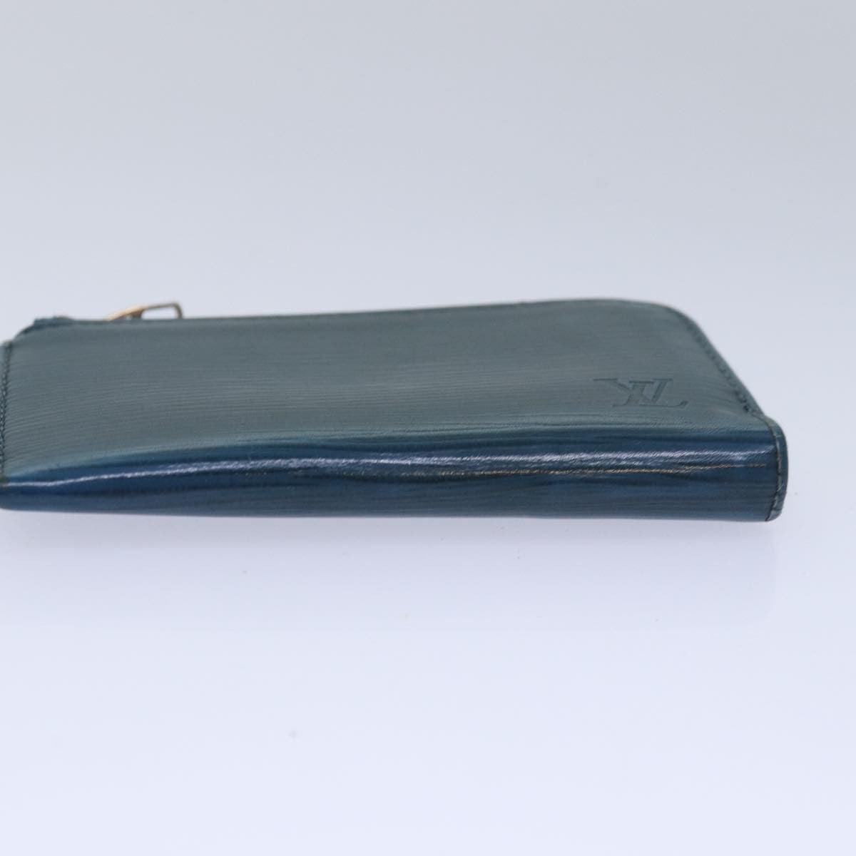 Louis Vuitton Porte-Monnaie NM Wallet Epi leather, BLUE, LEATHER, Wallets