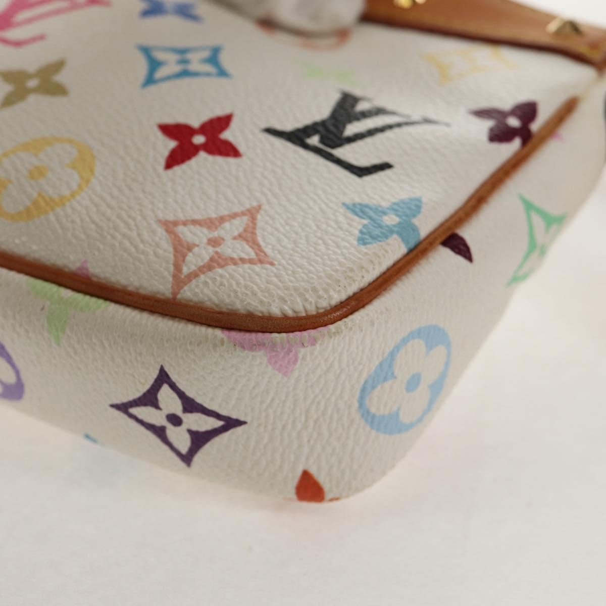 Louis Vuitton Pochette Accessoires Monogram Multicolor, MULTICOLOUR, CANVAS, Clutche & pouche