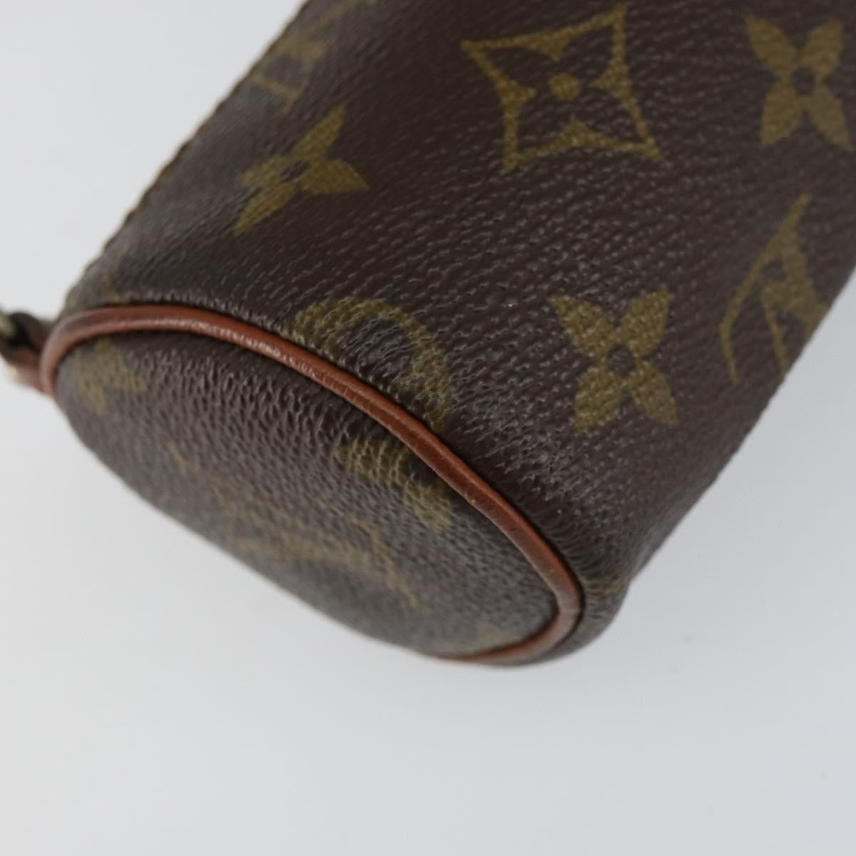 Louis Vuitton Papillon Pochette Monogram Canvas, BROWN, CANVAS, Clutche & pouche