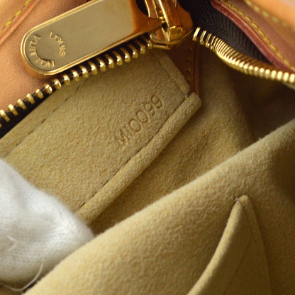 Louis Vuitton Boetie Handbag Monogram Canvas, BROWN, CANVAS, Tote bag