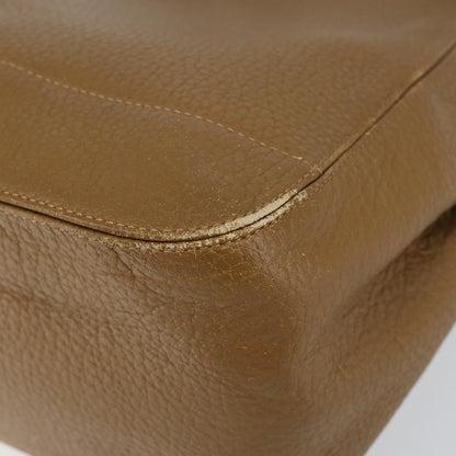 Saint Laurent Vintage Handbag Leather, BROWN, LEATHER, Handbag