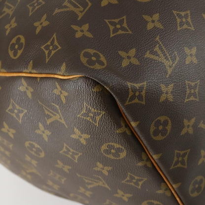Louis Vuitton Keepall Bag Monogram Canvas, BROWN, CANVAS, Travel bag