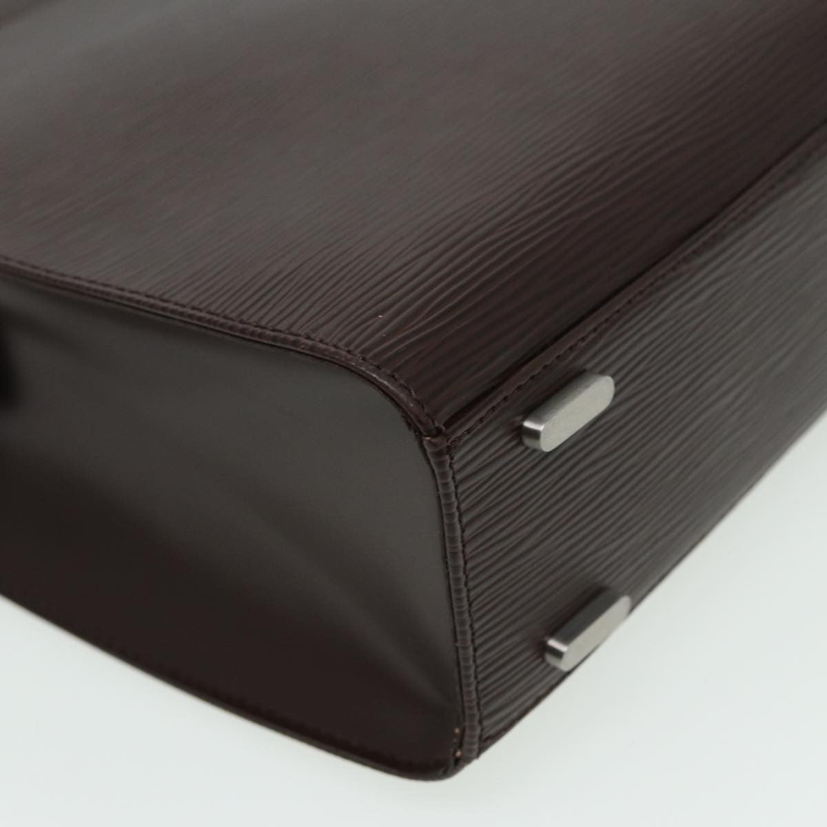 Louis Vuitton Figari Handbag Epi Leather, BROWN, LEATHER, Handbag