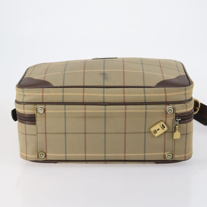 Burberry Nova check boston bag Canvas, BEIGE, CANVAS, Travel bag