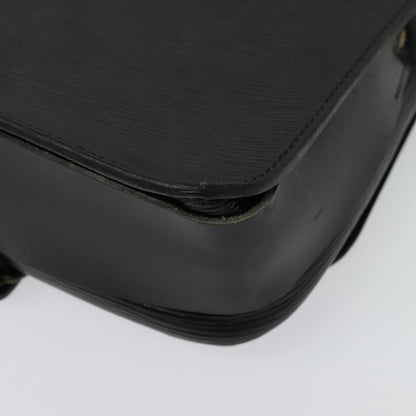 Louis Vuitton Cartouchiere Handbag Epi Leather, BLACK, LEATHER, Handbag