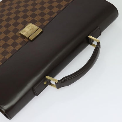 Louis Vuitton Altona Bag Damier, BROWN, CANVAS, Briefcase
