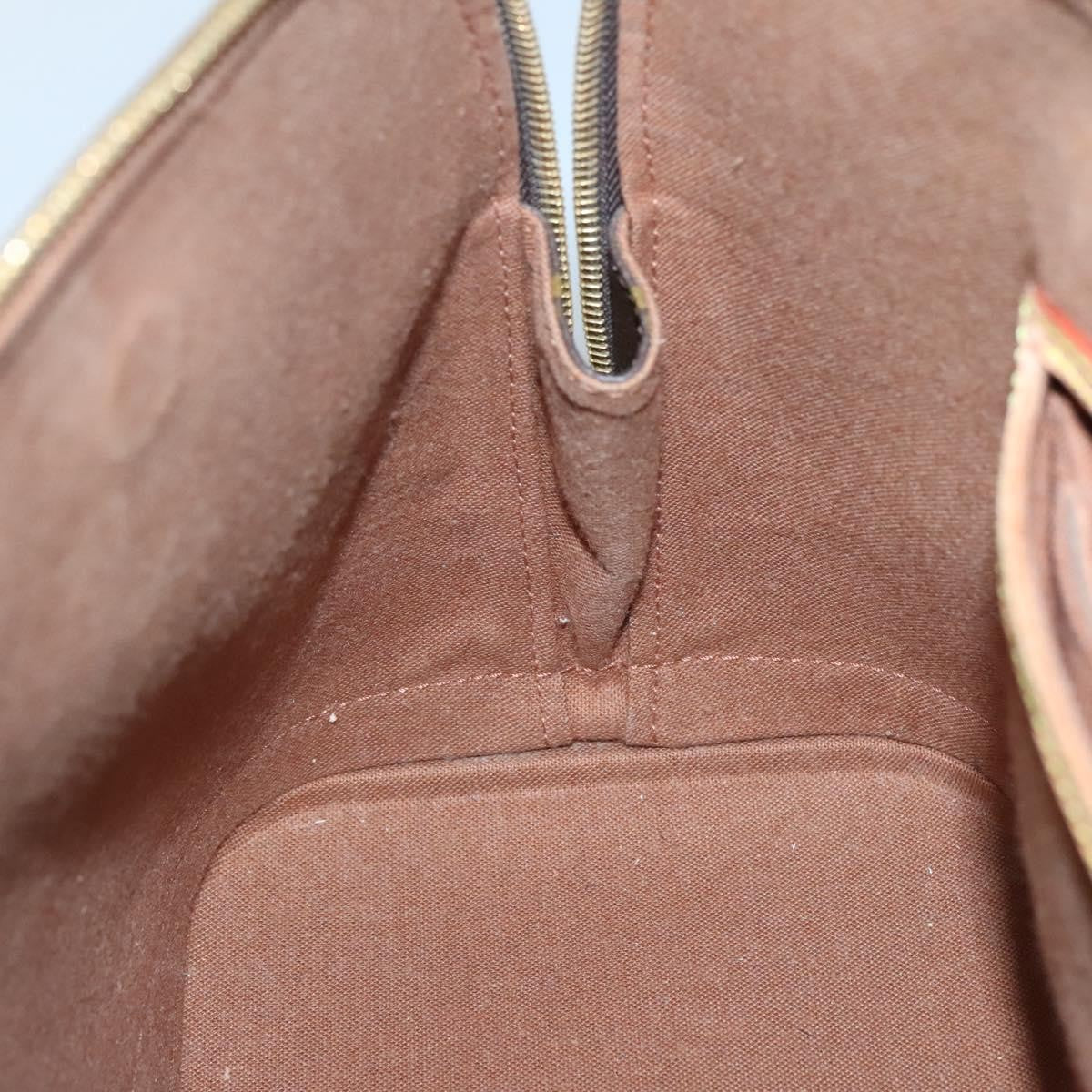 Louis Vuitton Alma Handbag Monogram Canvas, BROWN, CANVAS, Handbag