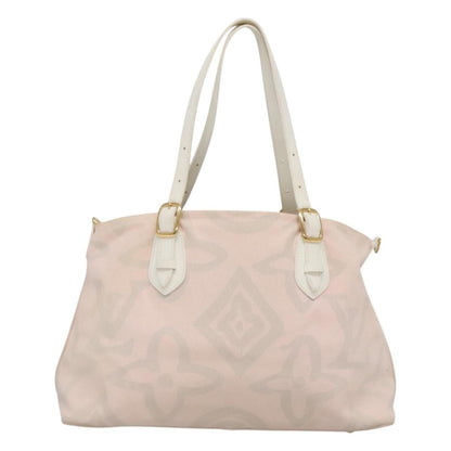 Louis Vuitton Tahitienne Cabas Canvas, PINK, CANVAS, Tote bag