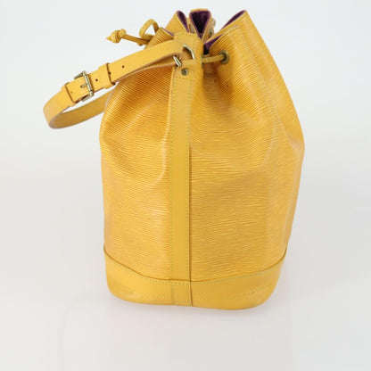 Louis Vuitton Noe Handbag Epi leather, YELLOW, LEATHER, Shoulder bag