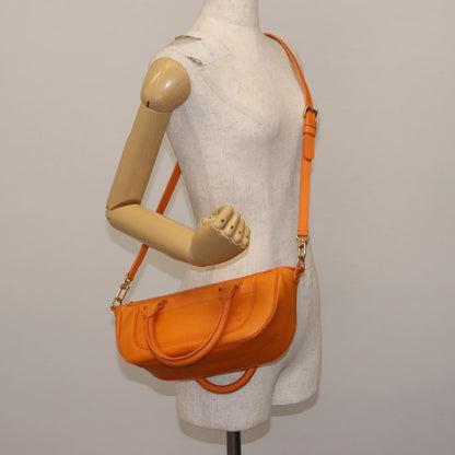 Louis Vuitton Danura Handbag Epi, ORANGE, LEATHER, Handbag