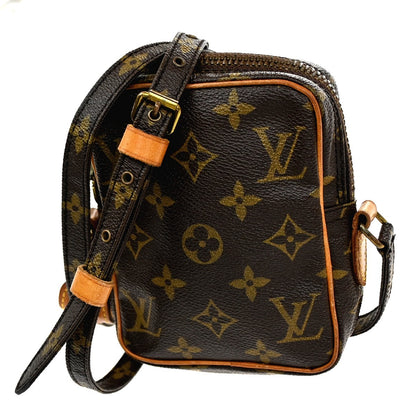 Louis Vuitton Danube Handbag Monogram Canvas, Brown, Canvas, Clutch