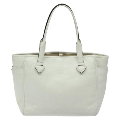 Loewe Heritage Tote Leather, WHITE, LEATHER, Tote bag