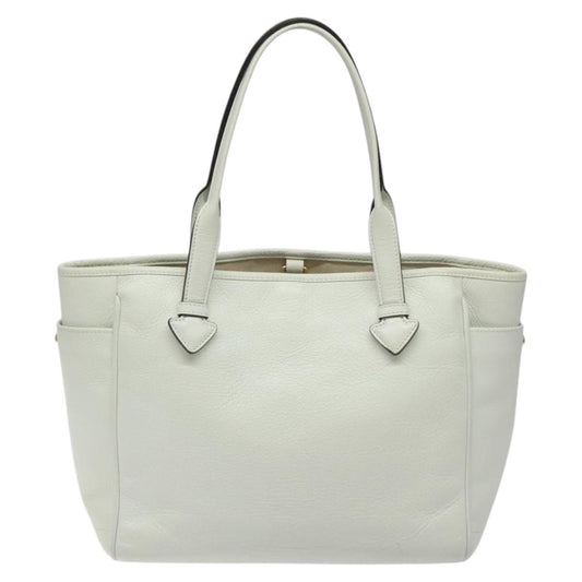 Loewe Heritage Tote Leather, WHITE, LEATHER, Tote bag
