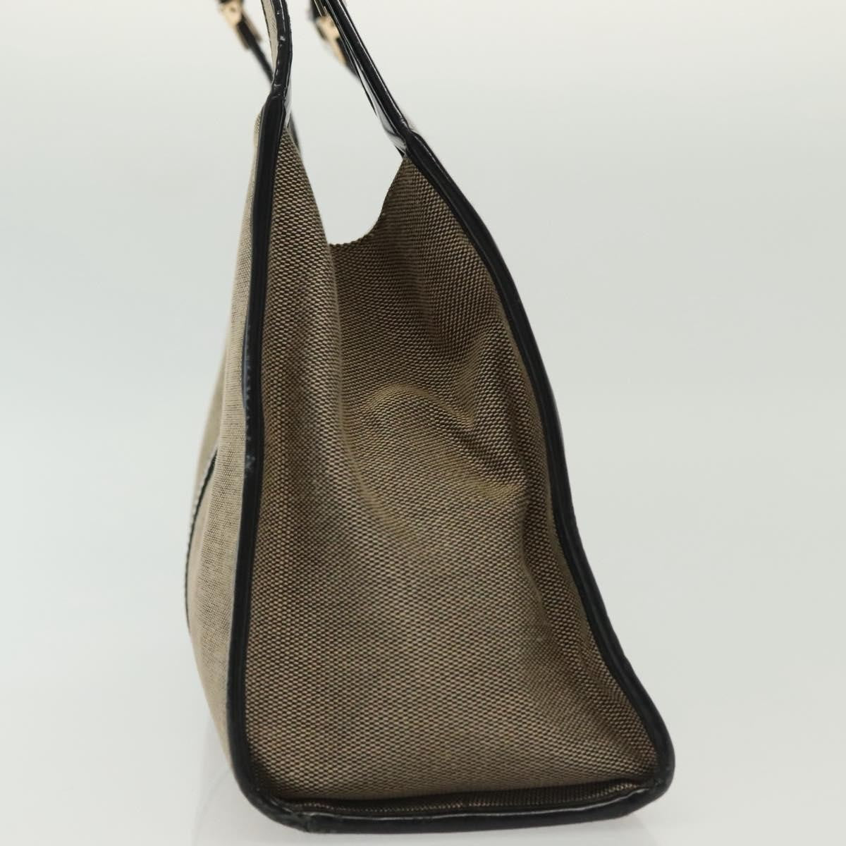 Gucci Jackie Original Shoulder Bag Leather Leather, BEIGE, CANVAS, Shoulder bag