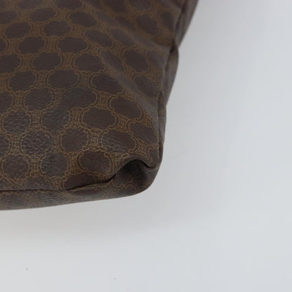 Celine Vintage Macadam Tote bag Canvas, BROWN, CANVAS, Tote bag