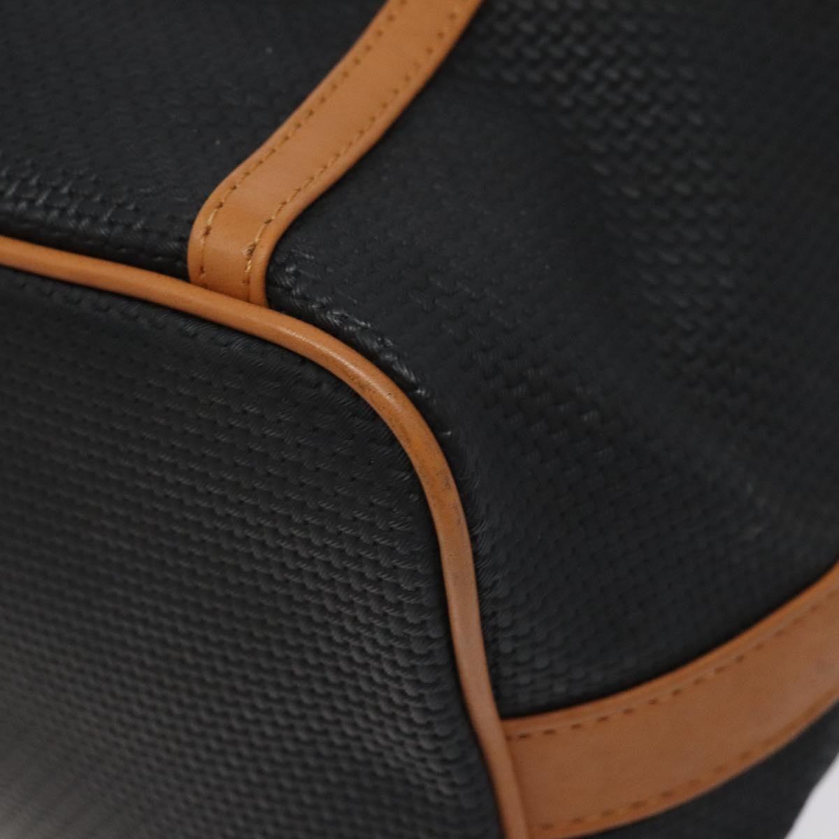 Saint Laurent Vintage Shoulder Bag Canvas, BLACK, CANVAS, Shoulder bag