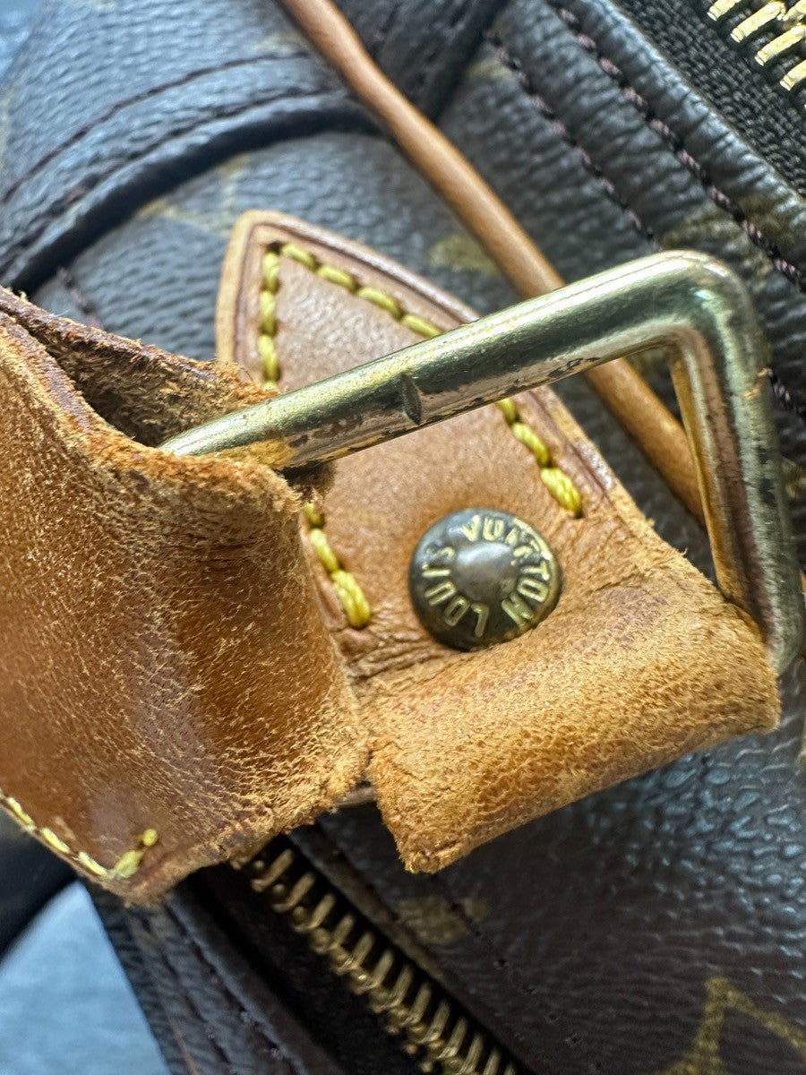 Louis Vuitton Reporter Bag Monogram Canvas, BROWN, CANVAS, Shoulder bag