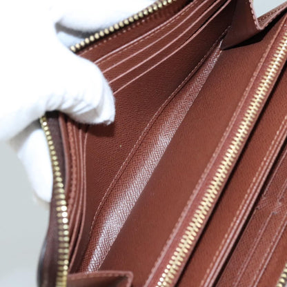 Louis Vuitton Zippy Compact Wallet Monogram Canvas, BROWN, CANVAS, Wallets