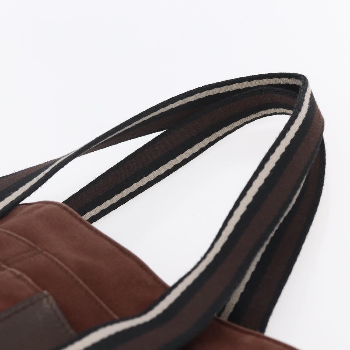 Hermes Troca Horizontal Tote Canvas, BROWN, CANVAS, Tote bag