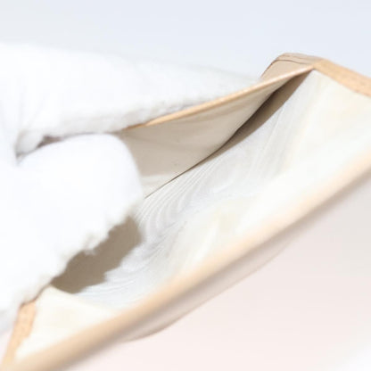 Chanel CC Card Case Leather, BEIGE, LEATHER, Card Holders