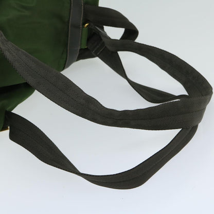 Prada Double Front Pocket Backpack Tessuto, KHAKI, NYLON, Backpack