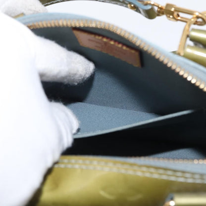 Louis Vuitton Alma Handbag Patent Leather, KHAKI, PATENT_LEATHER, Handbag
