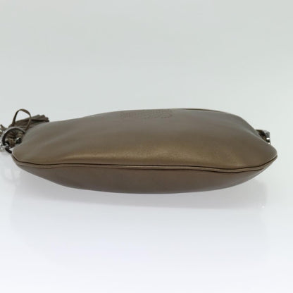 Loewe Anagram Shoulder Bag Leather, METALLIC, LEATHER, Shoulder bag