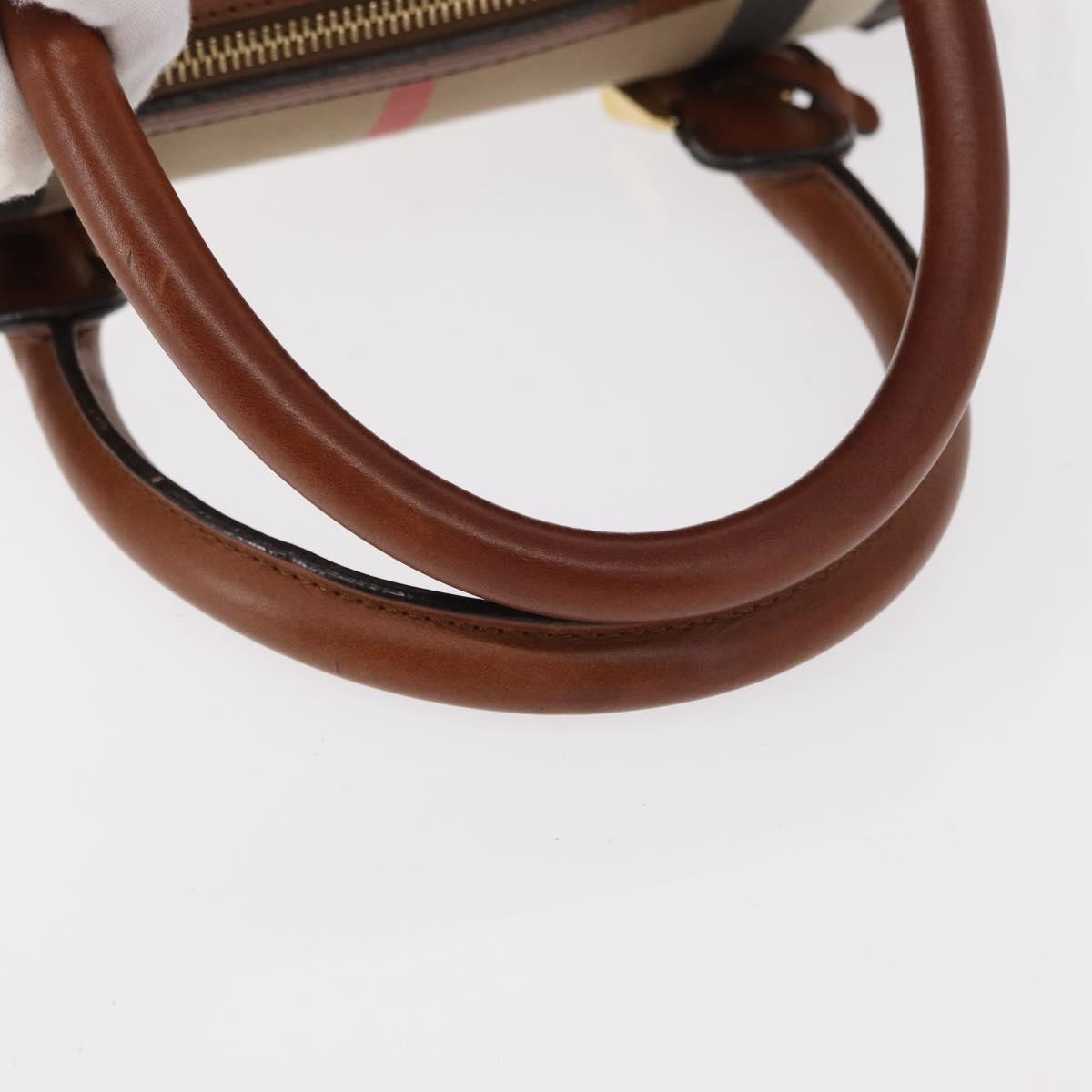 Burberry Alchester Convertible Satchel House Check Canvas, BEIGE, CANVAS, Travel bag