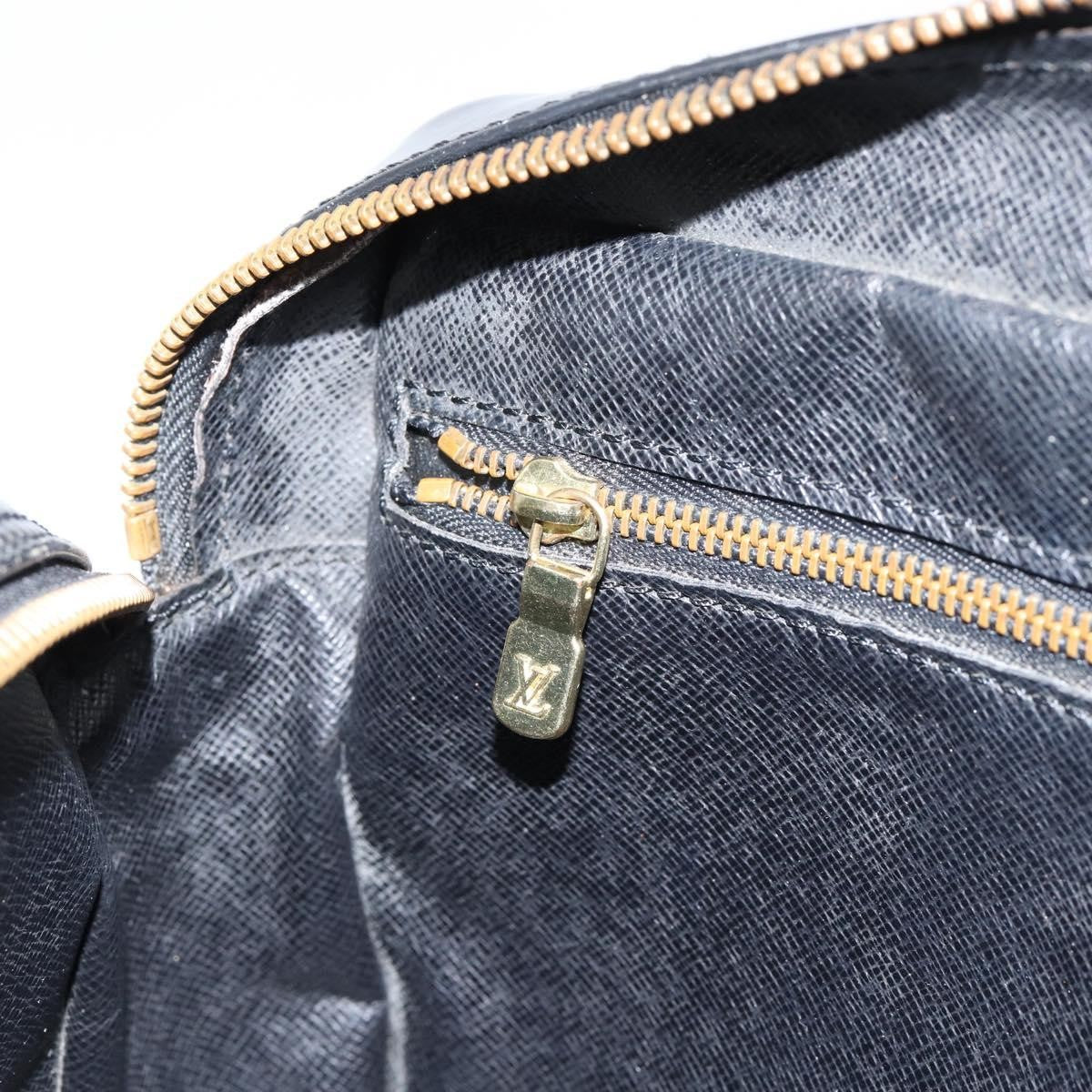 Louis Vuitton Trocadero Handbag Epi Leather, BLACK, LEATHER, Shoulder bag