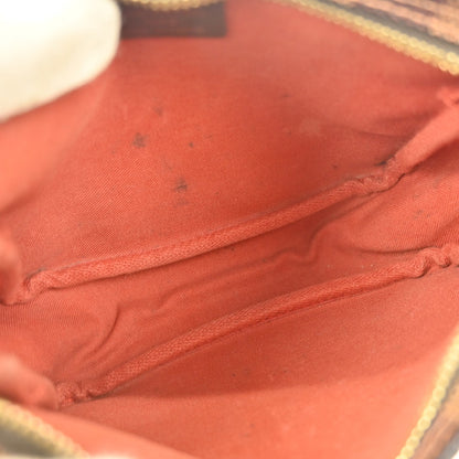 Louis Vuitton Trousse Make Up Bag Damier Canvas, BROWN, CANVAS, Clutche & pouche