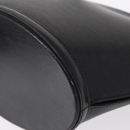 Louis Vuitton Saint Jacques Handbag Epi Leather, BLACK, LEATHER, Shoulder bag