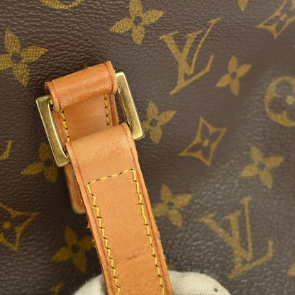 Louis Vuitton Cabas Mezzo Monogram Canvas, BROWN, CANVAS, Tote bag