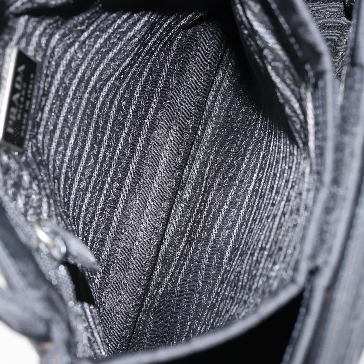 Prada Vintage Shoulder Bag Tessuto, BLACK, NYLON, Shoulder bag