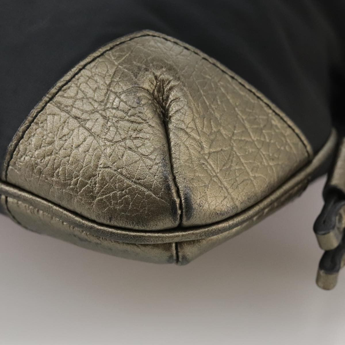 Burberry Vintage Shoulder Bag Nylon, BLACK, NYLON, Shoulder bag