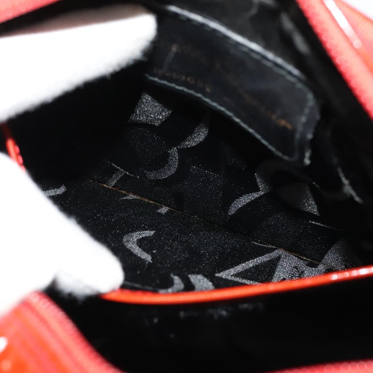 Salvatore Ferragamo Vala Shoulder Bag Patent Leather, RED, PATENT_LEATHER, Shoulder bag