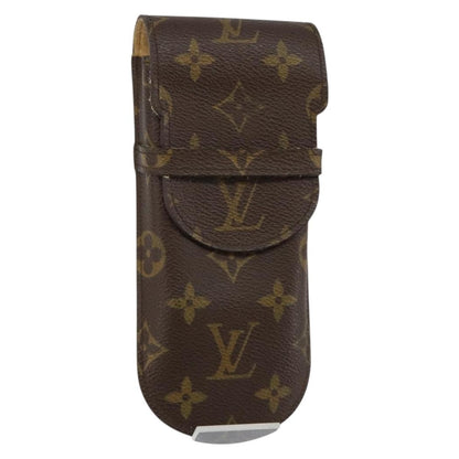 Louis Vuitton Etui à lunette Canvas, BROWN, CANVAS, Sunglasse