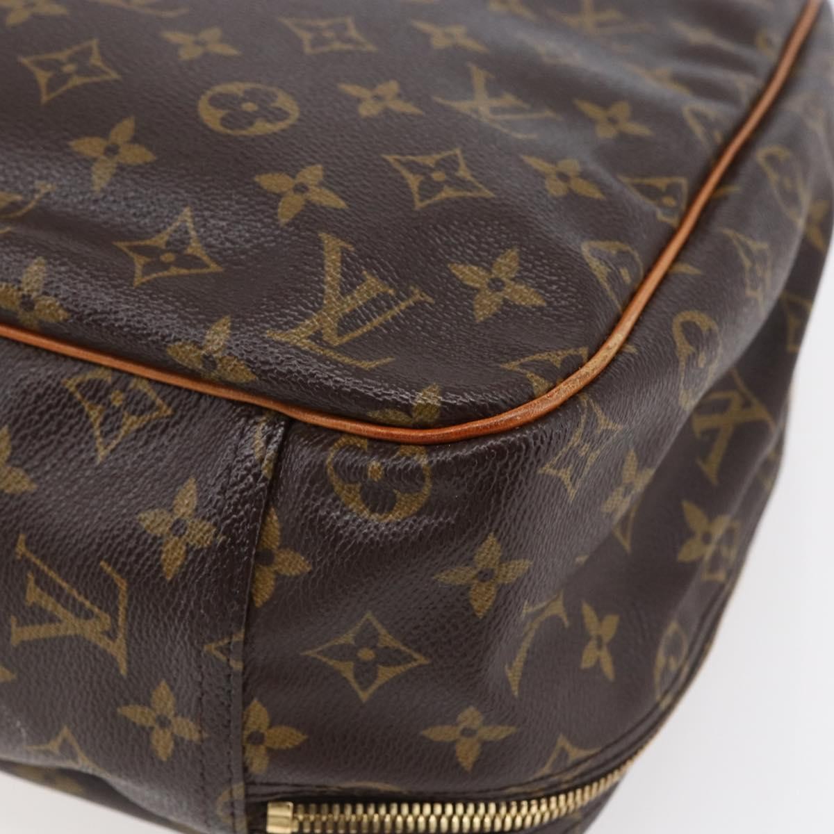 Louis Vuitton Excursion Handbag Monogram Canvas, BROWN, CANVAS, Handbag