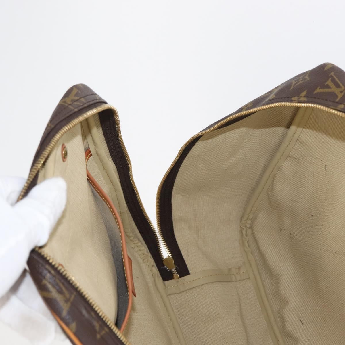 Louis Vuitton Excursion Handbag Monogram Canvas, BROWN, CANVAS, Handbag