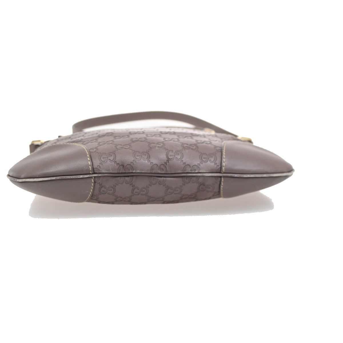 Gucci Mayfair Messenger Bag Guccissima Leather, PURPLE, LEATHER, Shoulder bag