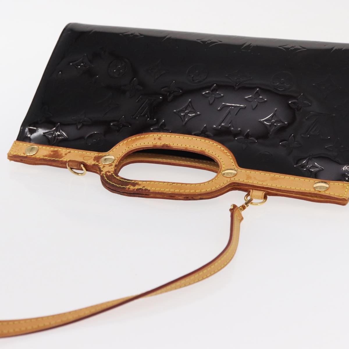 Louis Vuitton Roxbury Drive Handbag Monogram Vernis, BURGUNDY, PATENT_LEATHER, Handbag