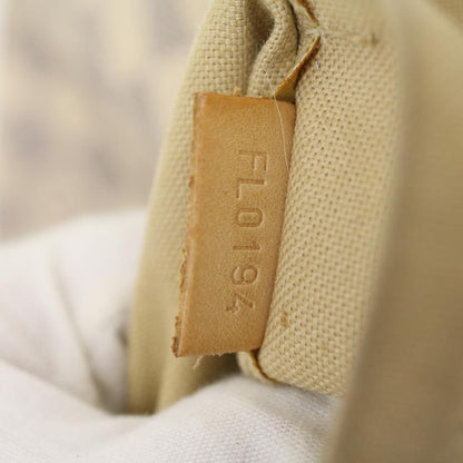 Louis Vuitton Riviera Handbag Damier, WHITE, CANVAS, Handbag