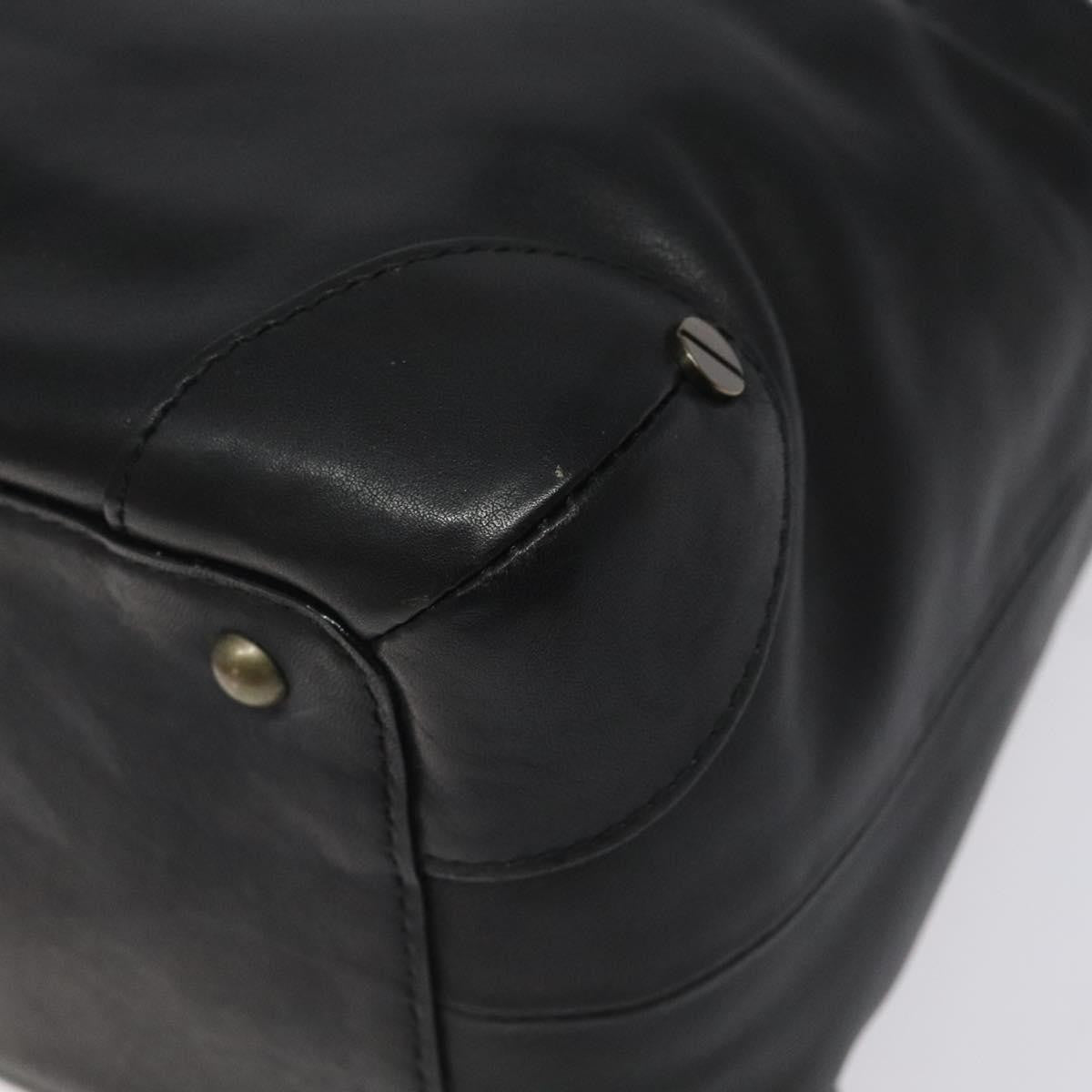 Chloe Vintage Shoulder Bag Leather, BLACK, LEATHER, Shoulder bag