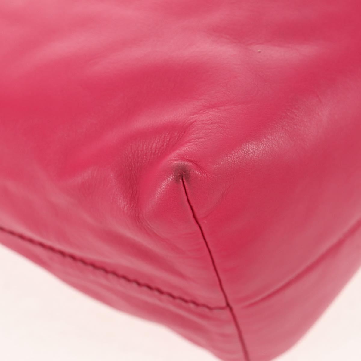 Loewe Anagram Shoulder Bag Leather, PINK, LEATHER, Shoulder bag