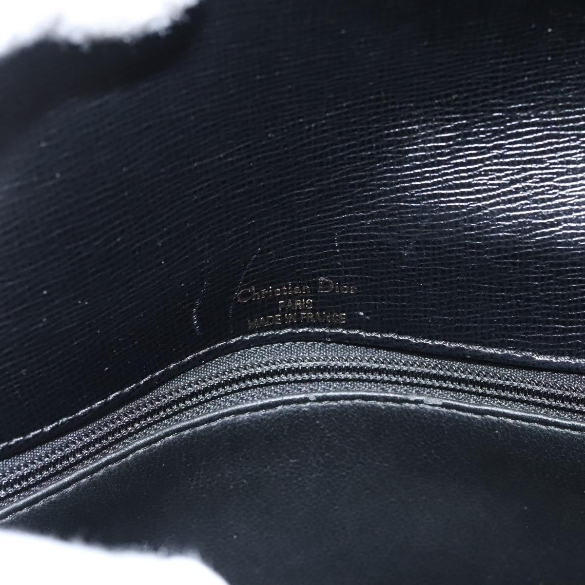 Christian Dior CD Shoulder bag Leather, BLACK, LEATHER, Shoulder bag