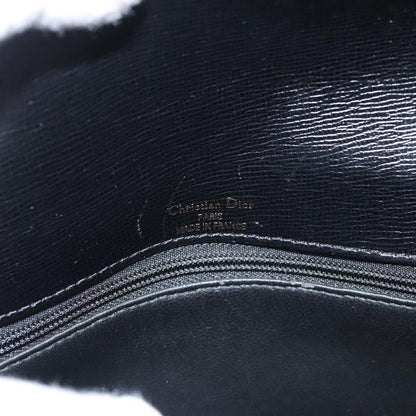 Christian Dior CD Shoulder bag Leather, BLACK, LEATHER, Shoulder bag