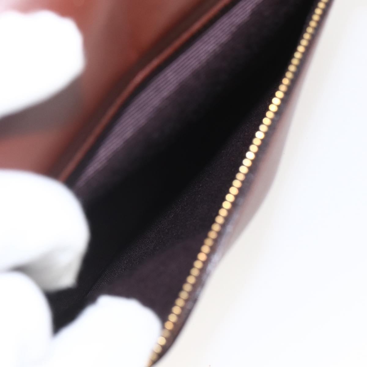 Valentino Garavani Vintage Handbag Leather, BROWN, LEATHER, Handbag