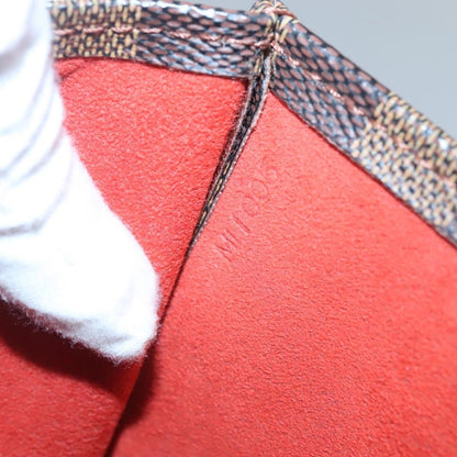 Louis Vuitton Sac Plat Bag Damier, BROWN, CANVAS, Handbag